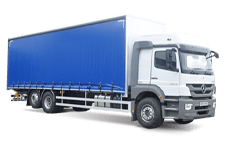 Car Hire Edmonton - 26 Tonne Curtain Side Truck - Truck hire Edmonton