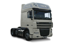Car Hire Edmonton - 44 Tonne Sleeper Truck - Truck hire Edmonton