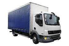 Car Hire Edmonton - 7.5 Tonne Curtain Side Truck - Truck hire Edmonton
